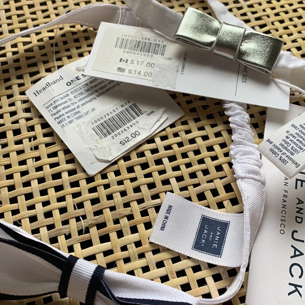 Janie and Jack Headbands Bundle of 2